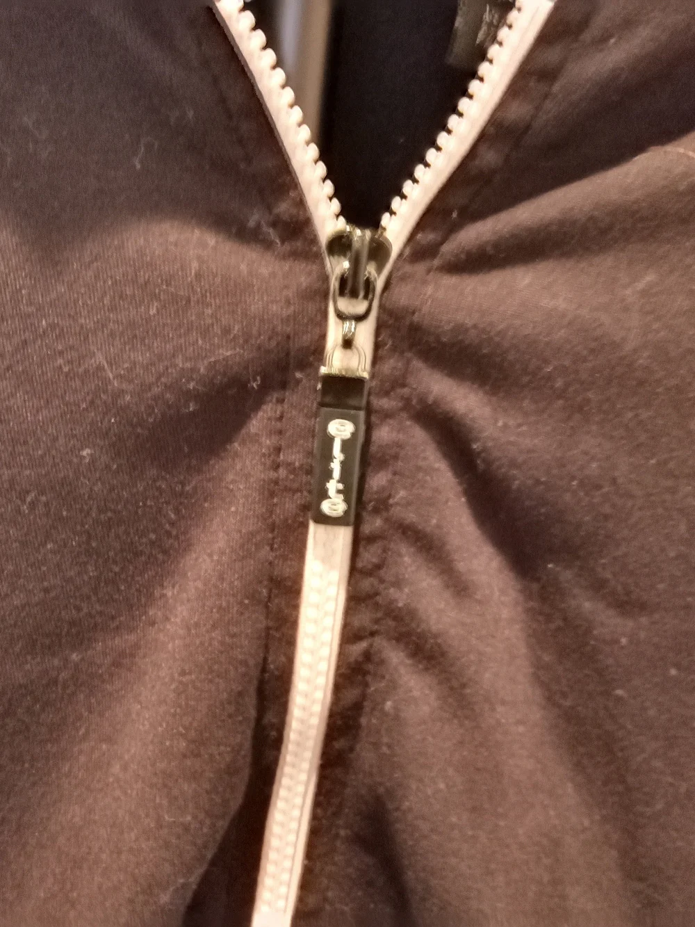 Columbia Elite Black Hoodie Jacket with White Lined Hood Women's Size L